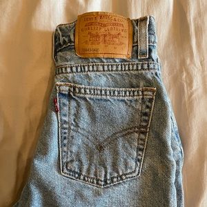 Levi’s jean shorts
